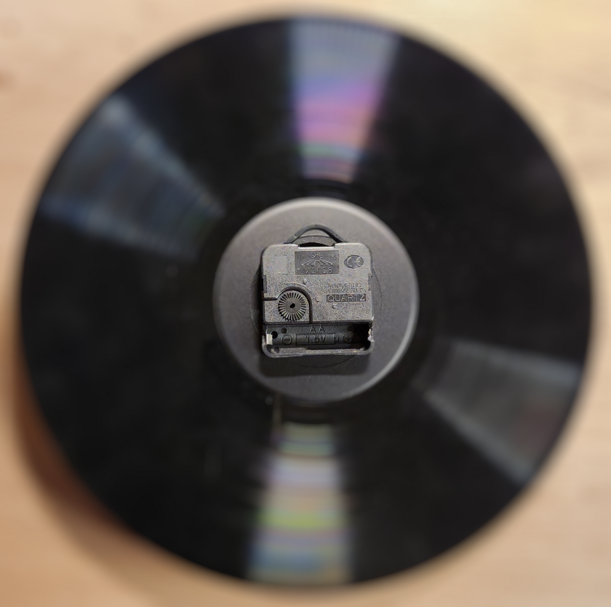 Horloge vinyle 33 tours - Born to Rock
