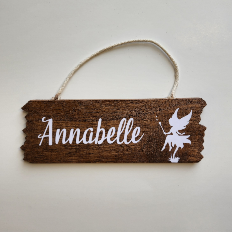 Plaque prénom personnalisé - enfant